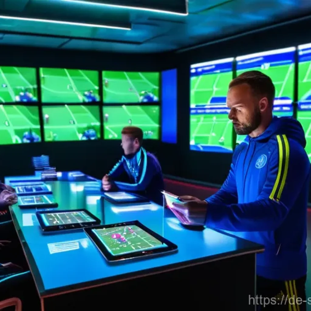 축구 관련 주제로 창업 성공 사례 - **AI-Powered Football Analysis Room**
    A group of diverse professional male and female football p...